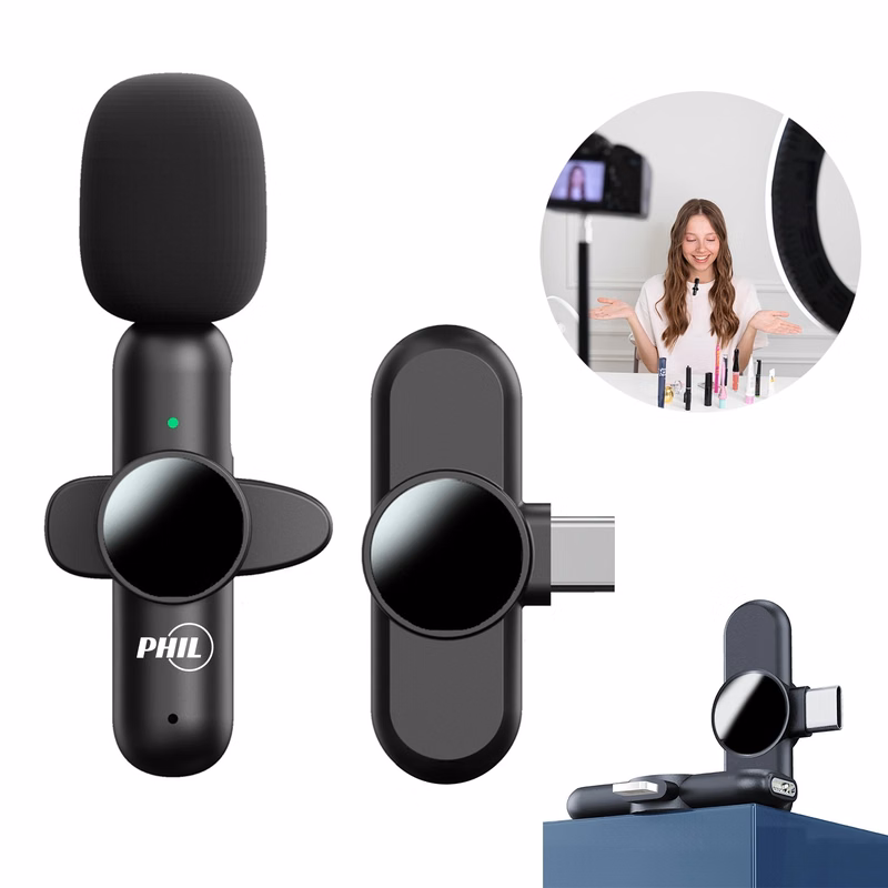 Wireless Mini Microphone For Phones