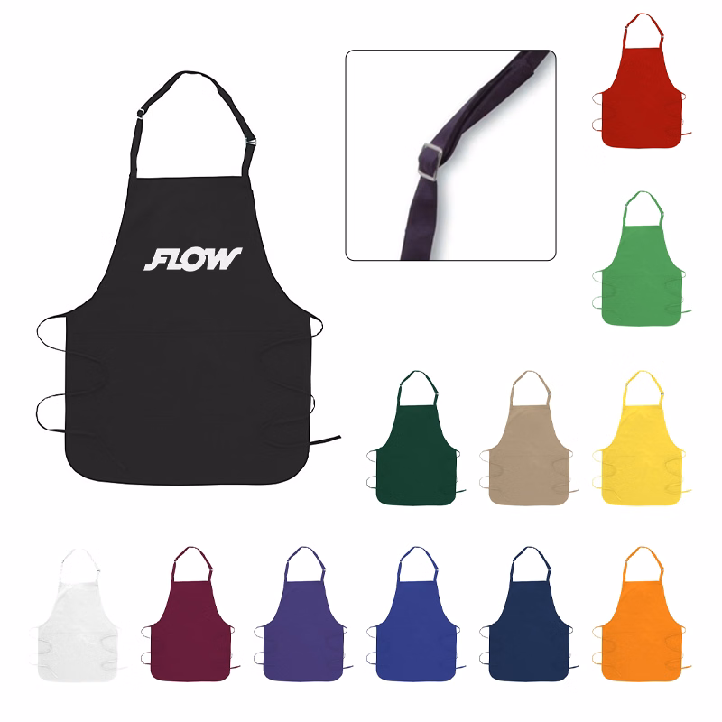 Stain Release Bib Apron with Teflon Finish