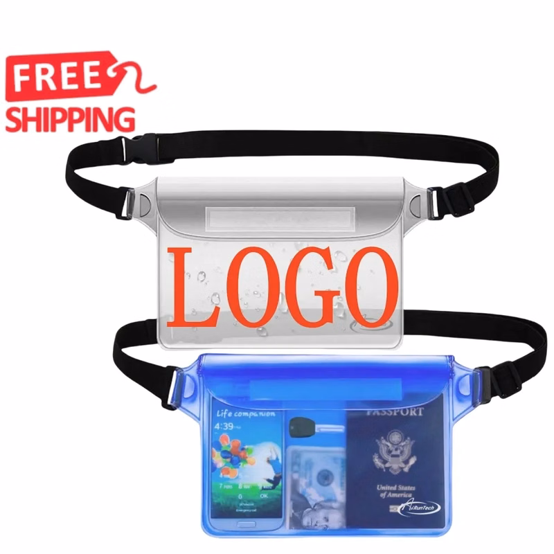 IPX8 Waterproof Phone Pouch with Waist Strap