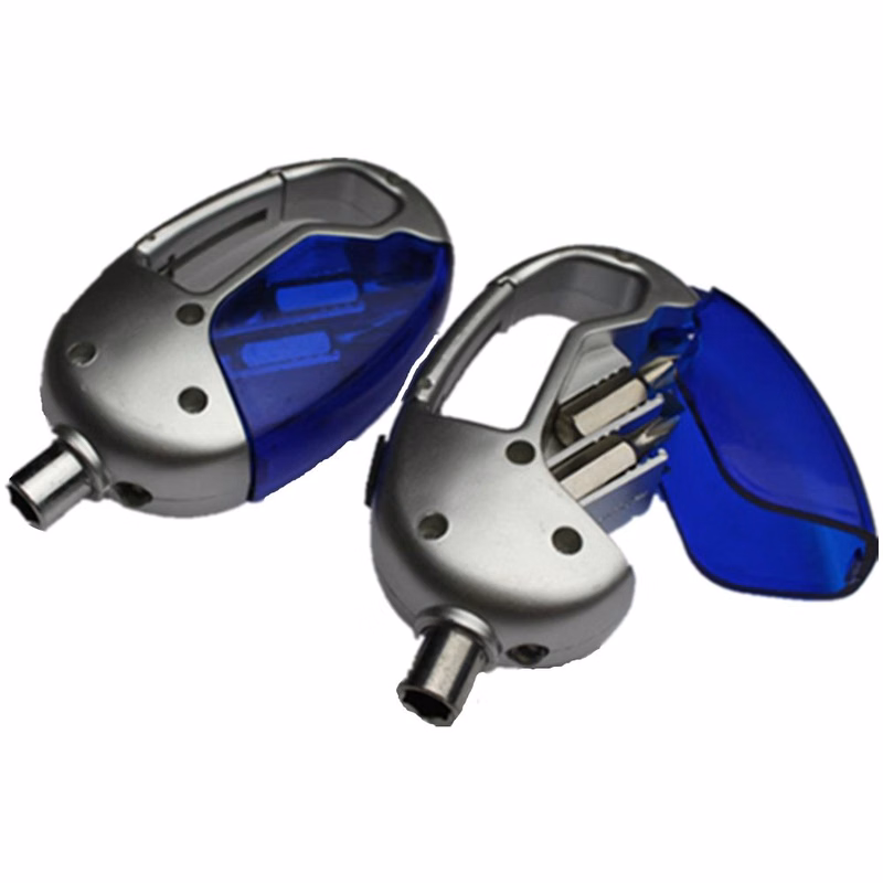 Portable Mini Screwdriver Kit With Flashlight