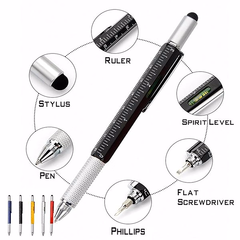 6 In 1 Multifuction Tool Pen