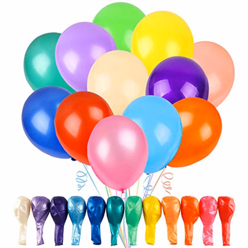 12 Inch Thicken Rainbow Latex Balloons