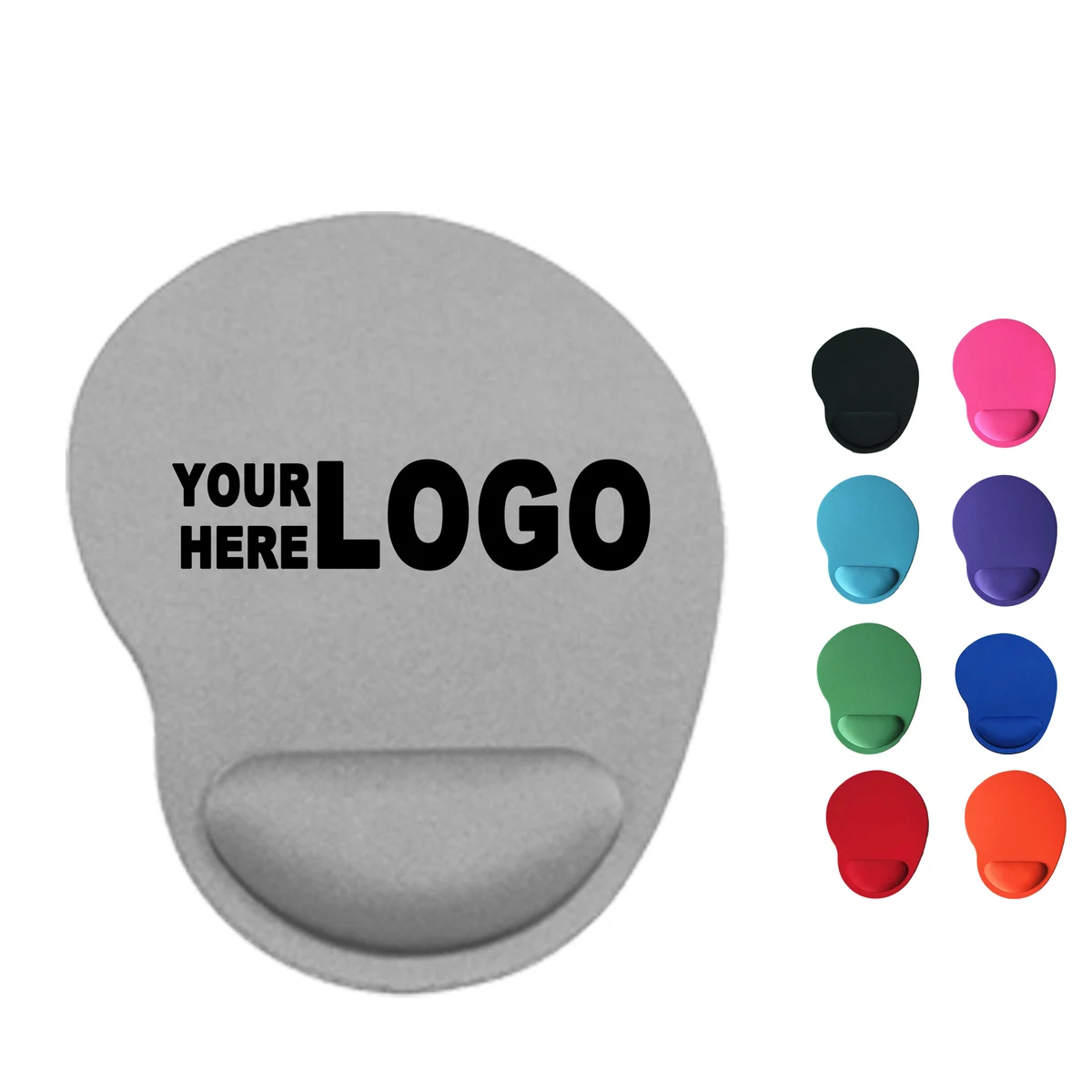 Vibrant Desk Mousepad with Wrist Support 1