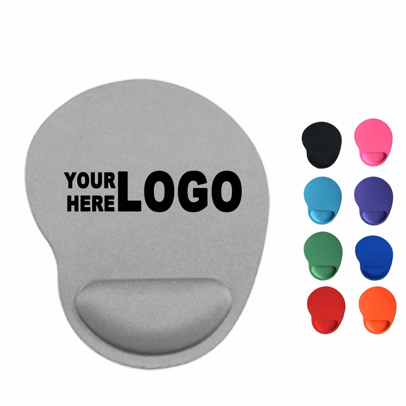 Vibrant Desk Mousepad with Wrist Support