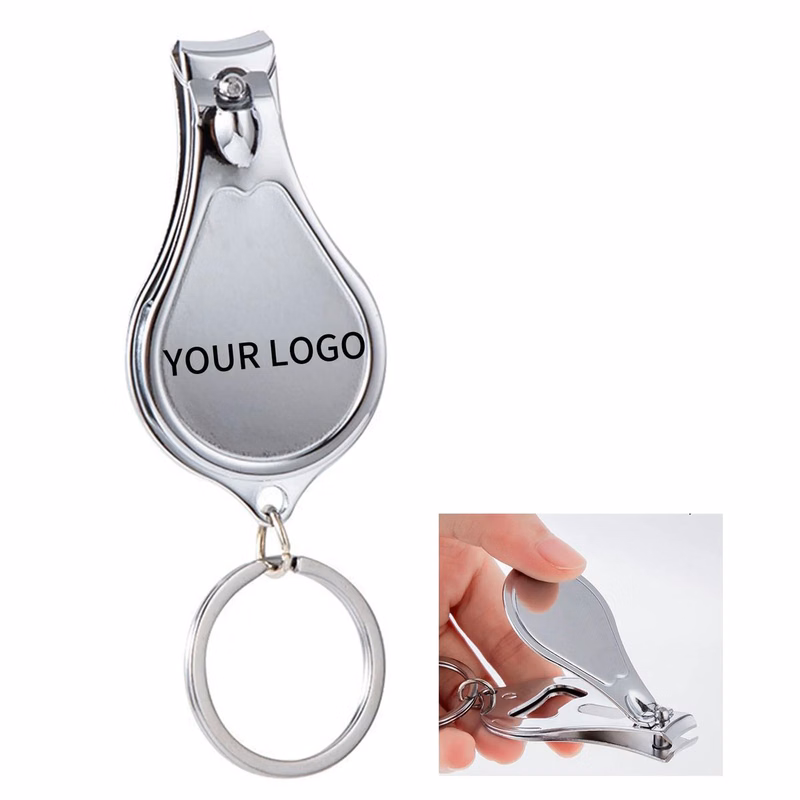 Compact Clipper Keychain with Opener