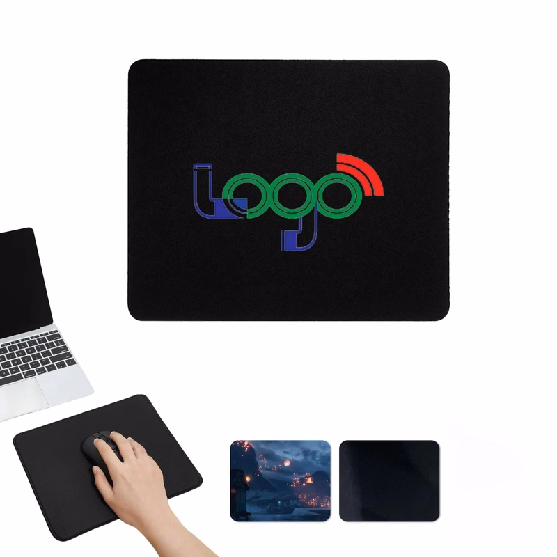 MOQ 50 PCS Thin Gaming Square Rubber Mouse Mat Pads FASHION