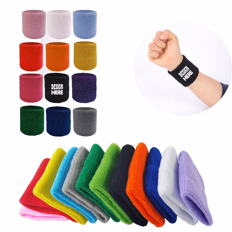 Sweatband Cotton Wristband