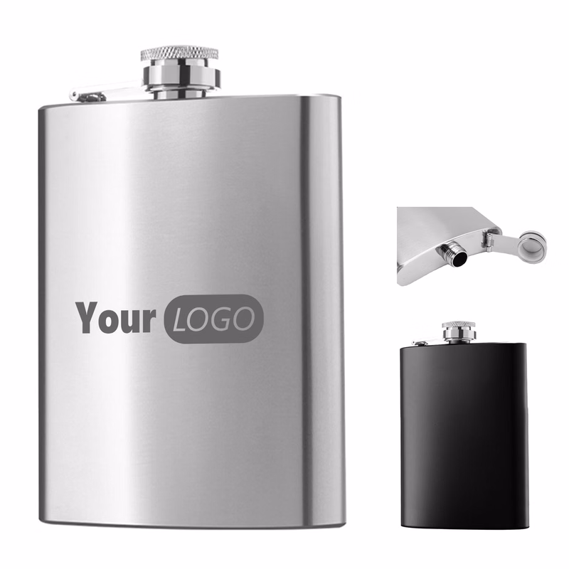 8oz Stainless Steel Portable Flask