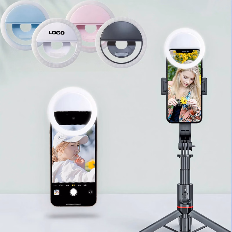 Clip On LED Selfie Ring Light