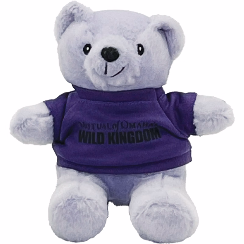7" Purple Beanie Bear