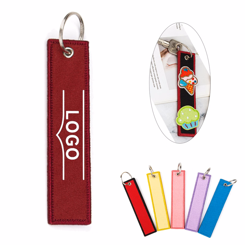 Embroidery Key Tag