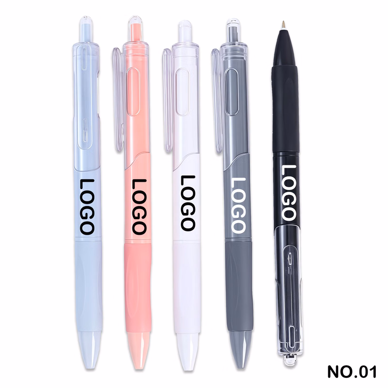 Colorful push-type high-end business ballpoint pen