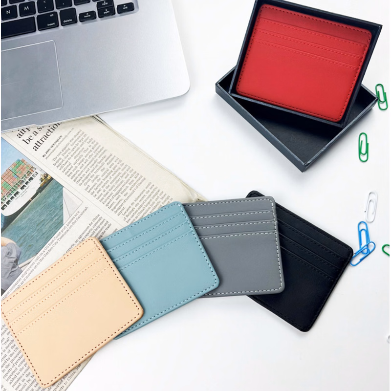 Multi-card Slot PU leather Card Holder