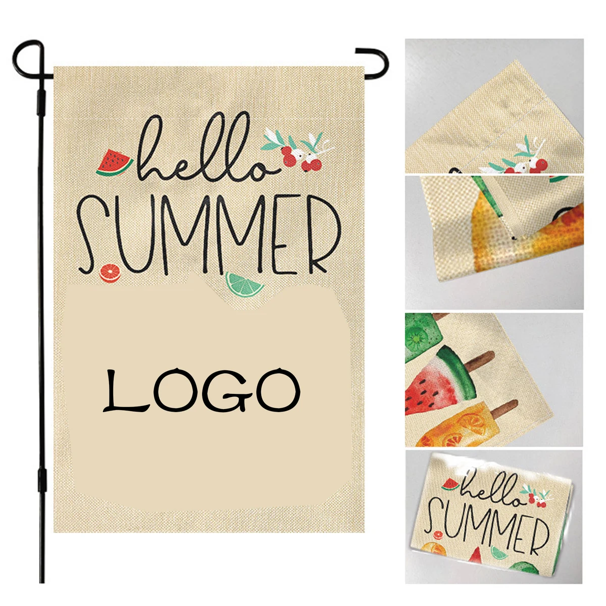 Customizable Garden Flag 1
