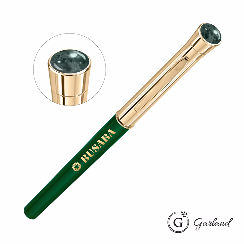Garland® Monogram Aura Rollerball Pen - Gold