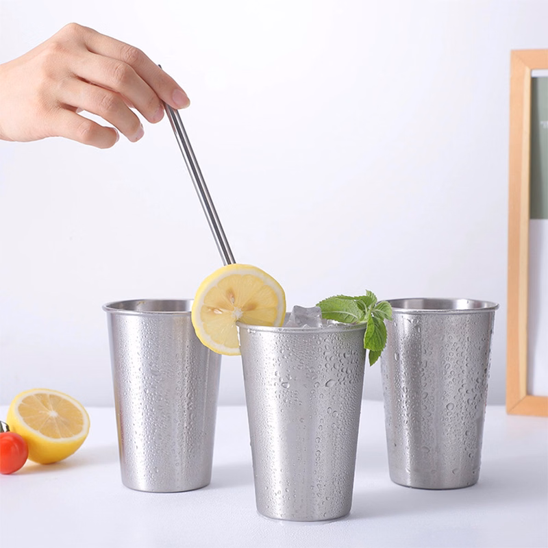Stainless Steel Tumbler Pint Camping Cup MOQ50