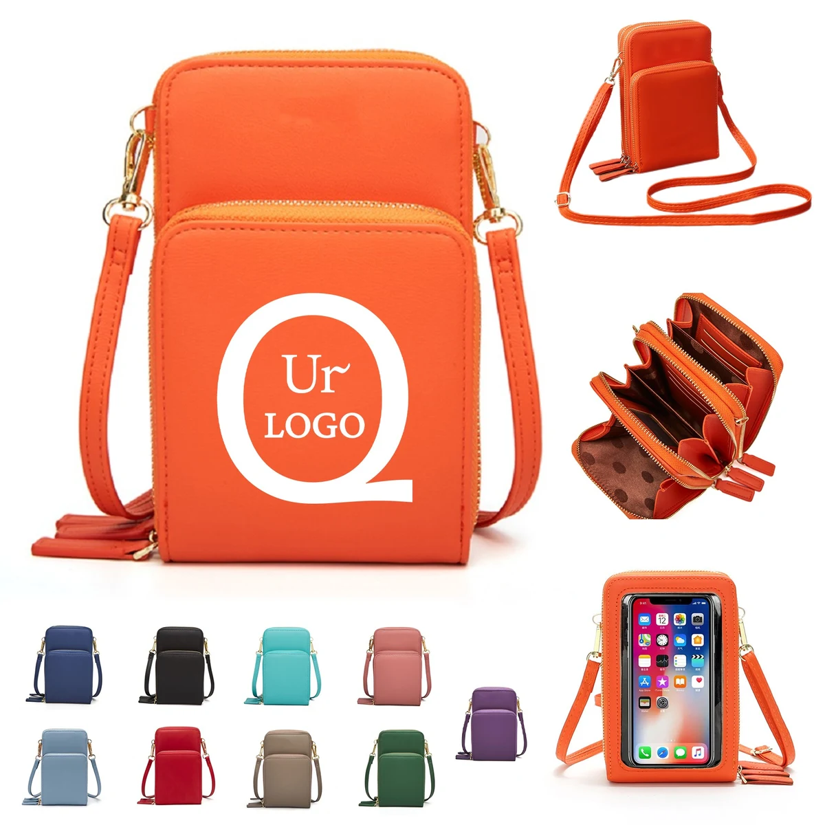 Three-Layer Small Shoulder Bag 1