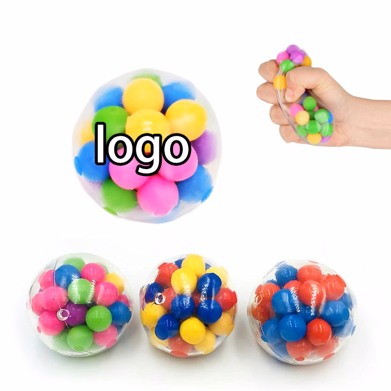 Colorful Bead Stress Relief Ball