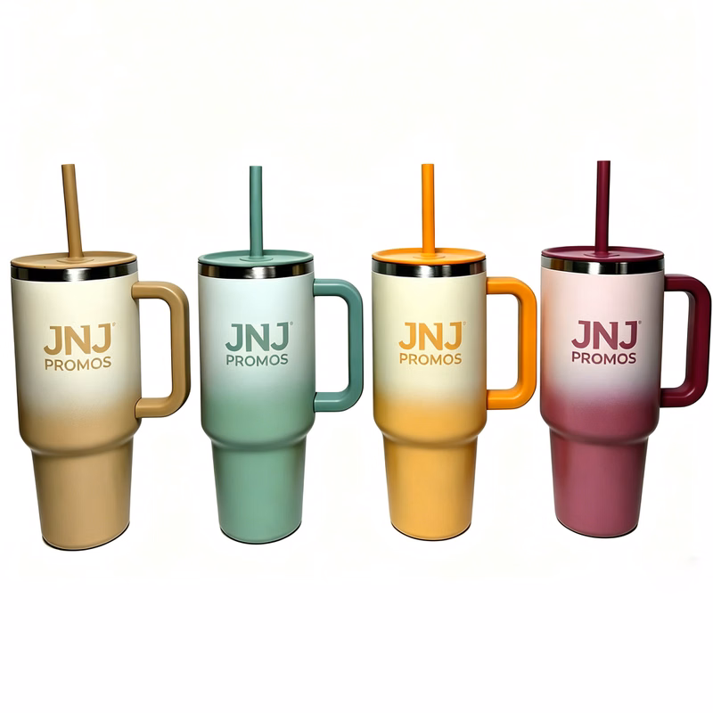 40oz Gradient Tumbler W/ Handle