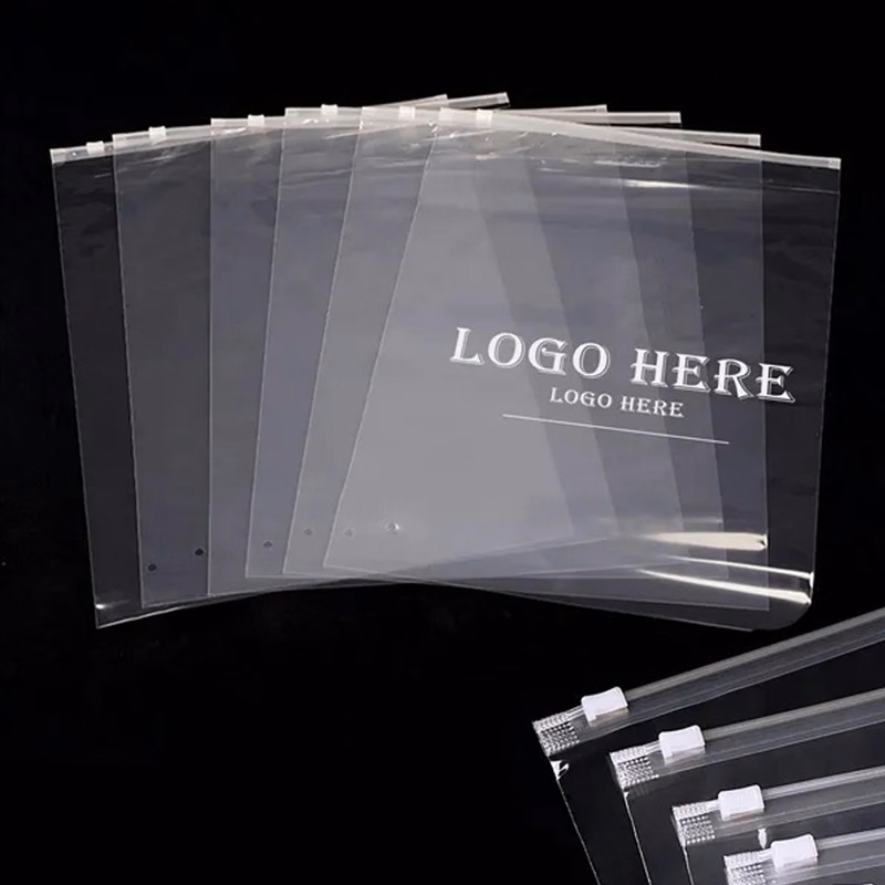 Transparent Zipper Packaging Bag