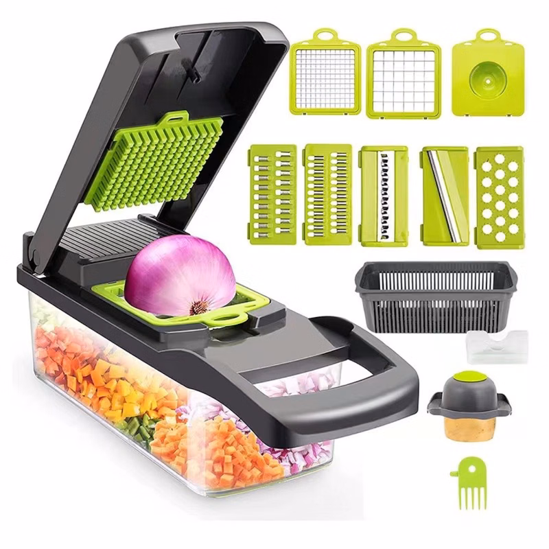 16in 1 Fruit Vegetable Food Chopper with Egg Separator