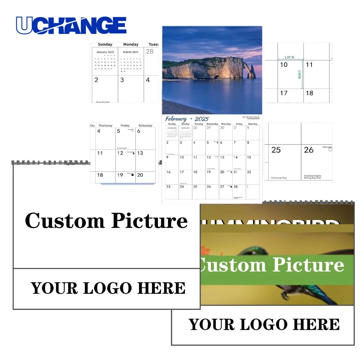 Full Color Cover Wall Calendar 1