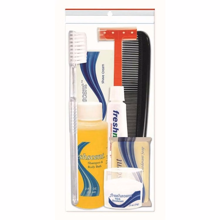 Hygiene & Toiletries Kits - 8 Pieces