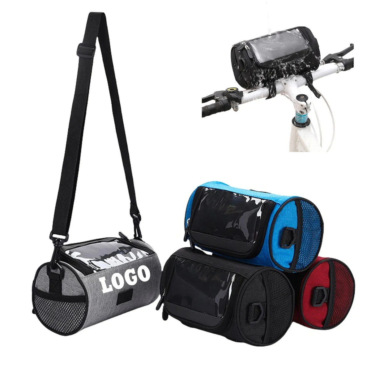 Bicycle Handlebar Bag With Touch Screen 1
