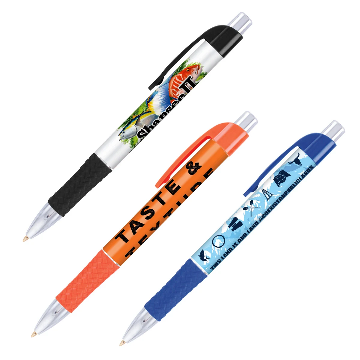 Top Flight Plastic Pen (Full Color Imprint) 1
