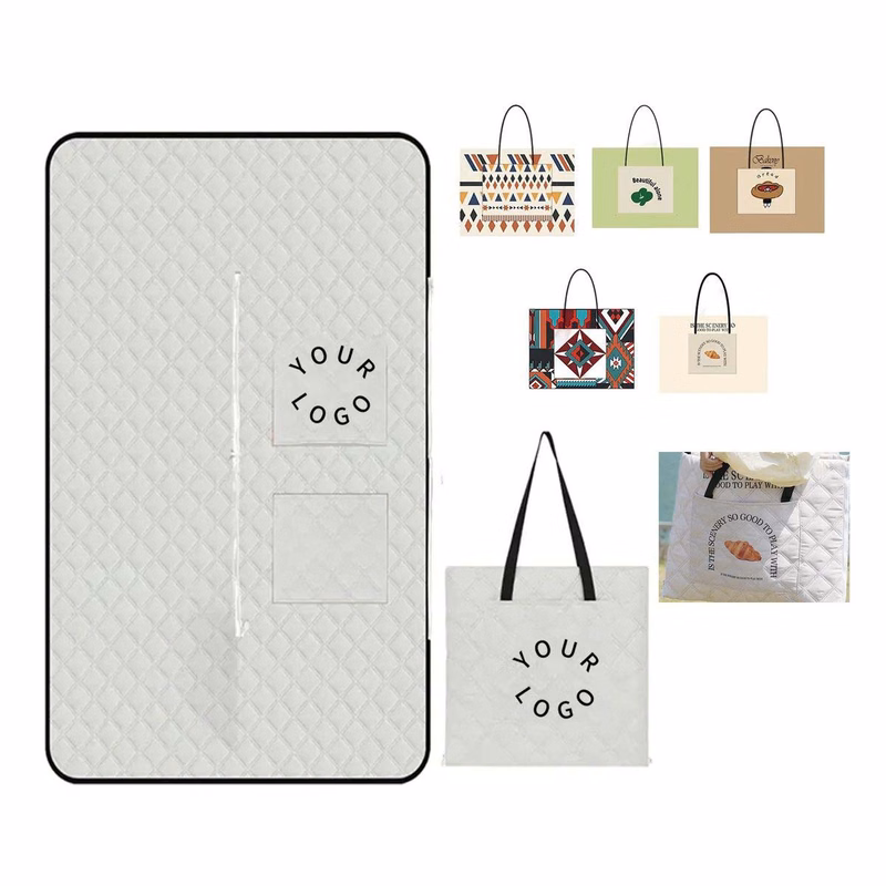 Portable Picnic Tote Bag with Handle and Large Size