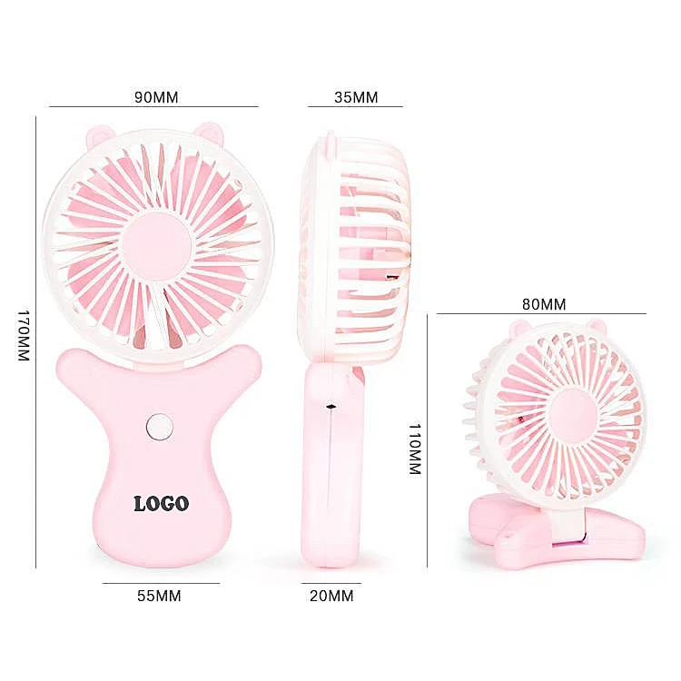 Mini USB Handheld Foldable Charging Folding Fan 1