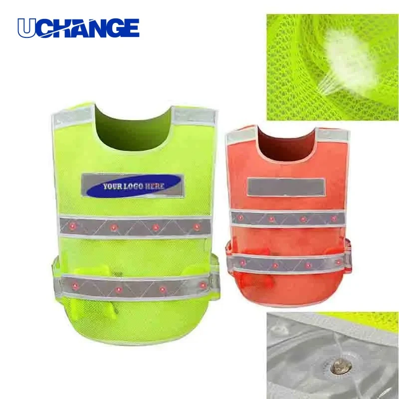 LED Light-Up Running Reflective Vest 1