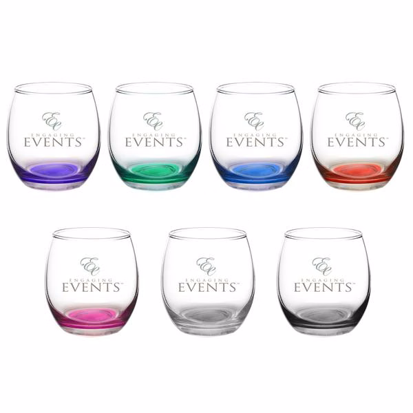 Vino 11.5 oz. Mikonos Stemless Wine Glass