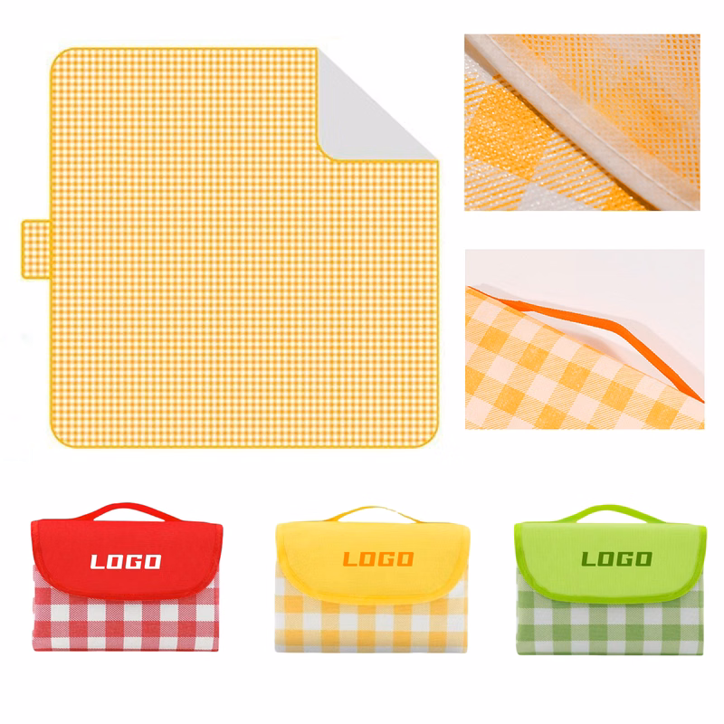 Foldable Picnic Blanket with Carry Strap