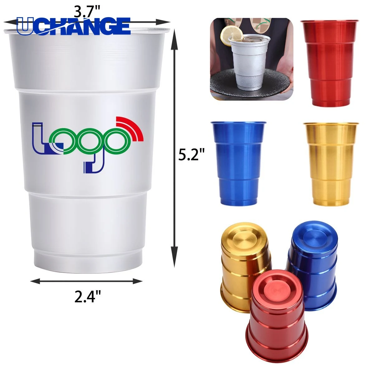 Aluminum Cup Container (16 OZ) 1