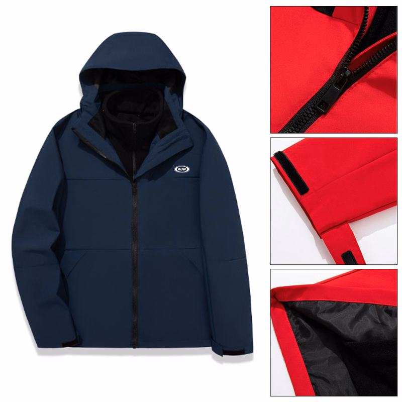3-in-1 Detachable Hardshell Climbing Clothing