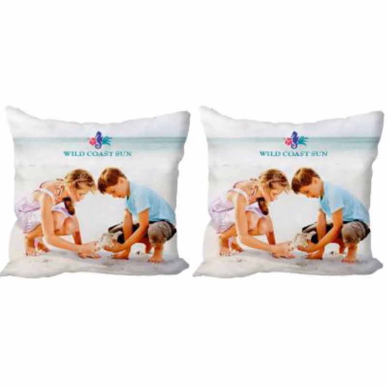 Sublimated Polyester Throw Cushion, 20x20