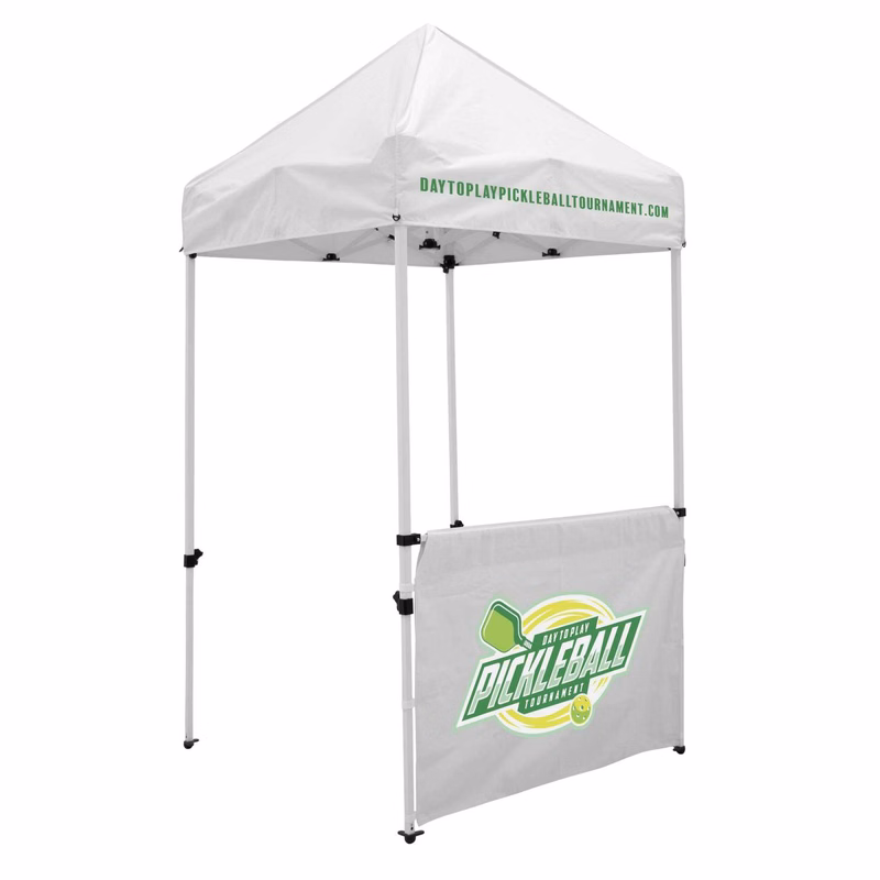 5' Economy Tent Half Wall (Full-Color Imprint)