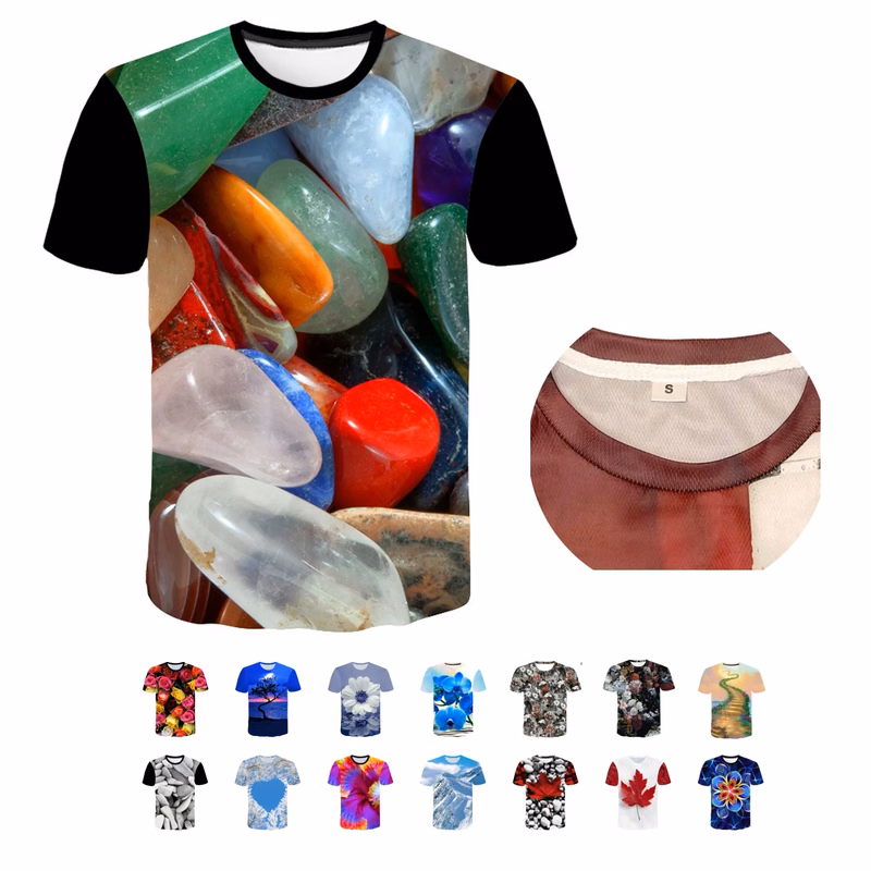 Unisex Cooling Sublimation Short Sleeve T-Shirt