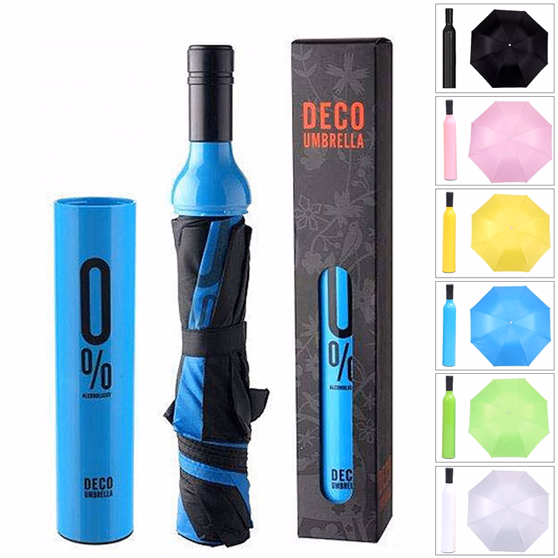 170T Wine Bottle Umbrella