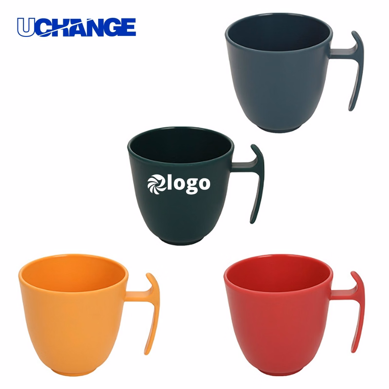Household Fall-Proof Plastic Water Cup Drinkware for Daily Use