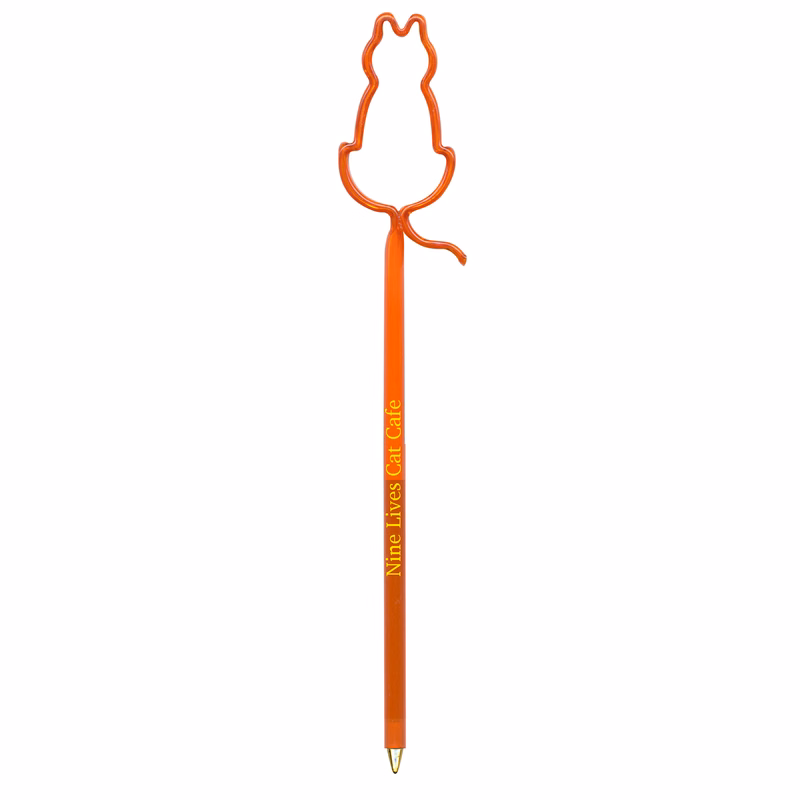 Cat with Tail Baby Bend, Bent Pen