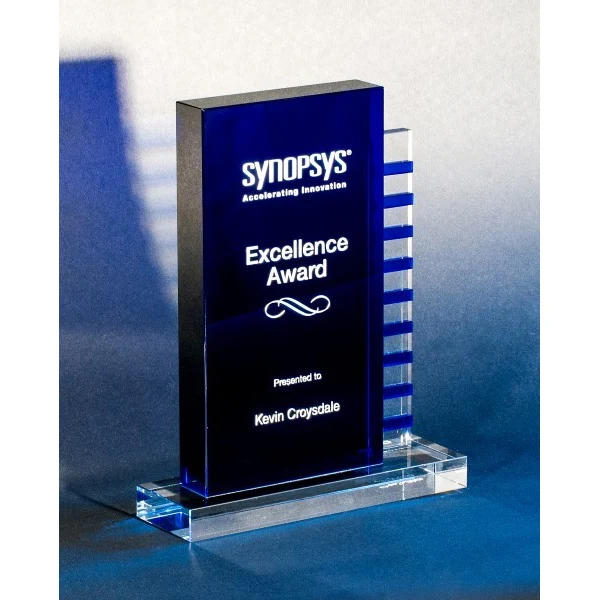 Contemporary Vistas Crystal The Ladder, Blue Award 1
