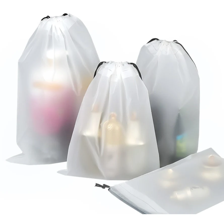 storage bag waterproof frosted clothes storage shoe storage 1