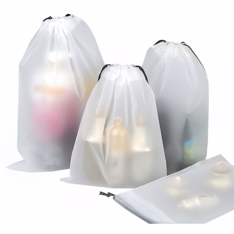 storage bag waterproof frosted clothes storage shoe storage