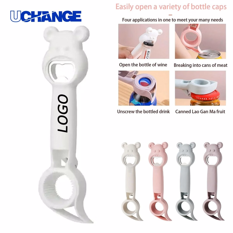 Multipurpose 4-in-1 Beer Bottle Opener for Home & Event Bar Use