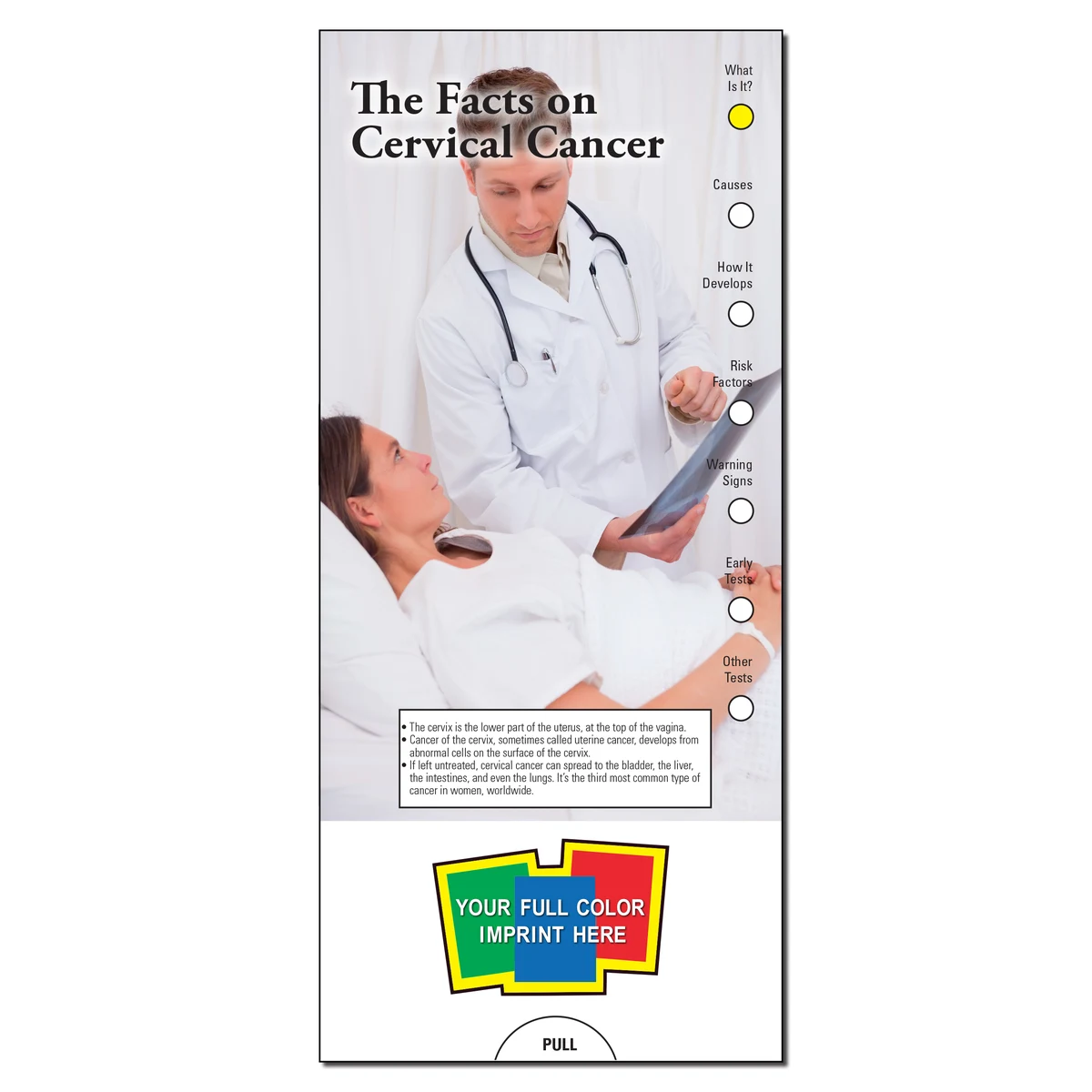 SLIDE CHART - The Facts on Cervical Cancer Slide Chart 1