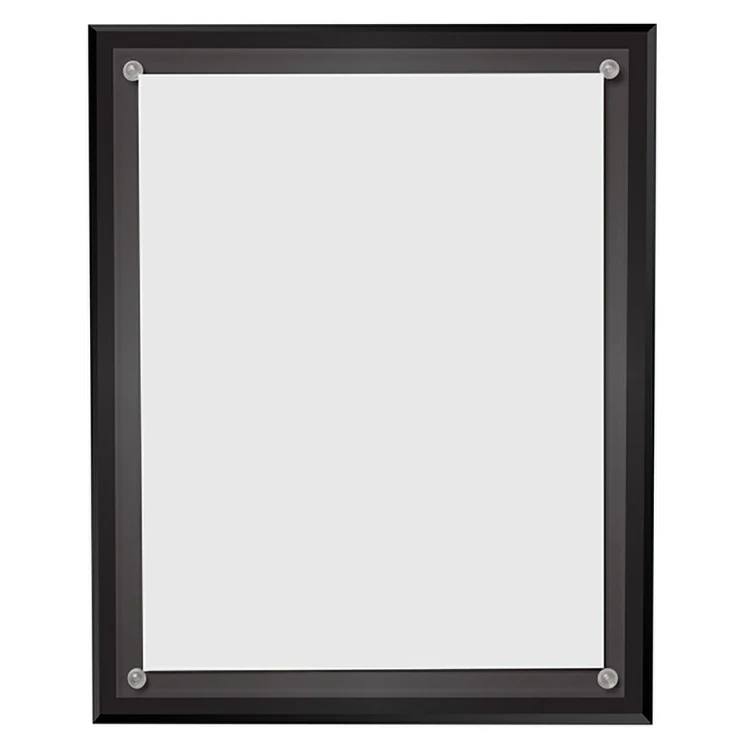 Certificate Holder Clear On Black (10 1/2"x 13"x 3/8") 1