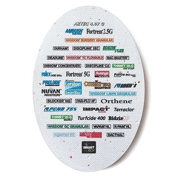 Seed Paper Panel Card, Oval 1
