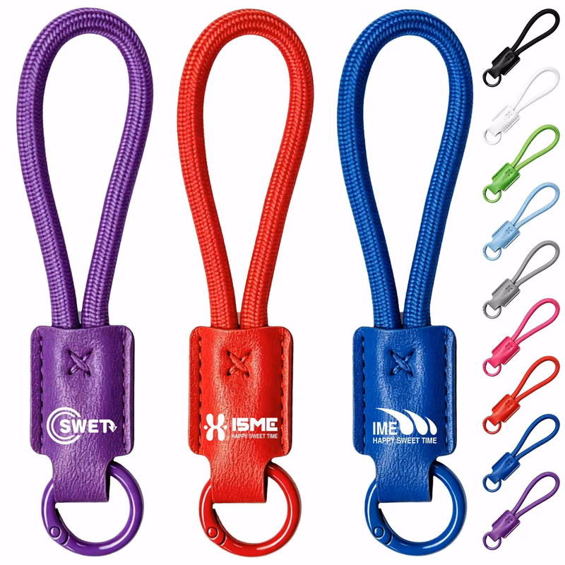 PU & Nylon Finger Lanyard